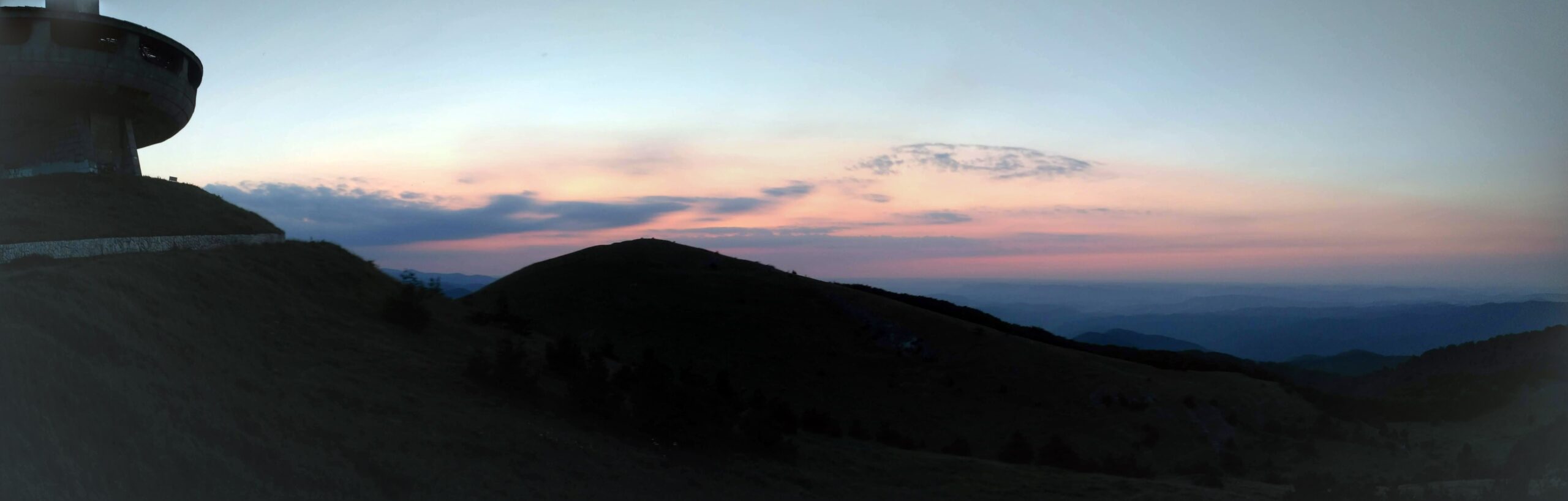 View from Buzludzha Monument, Bulgaria